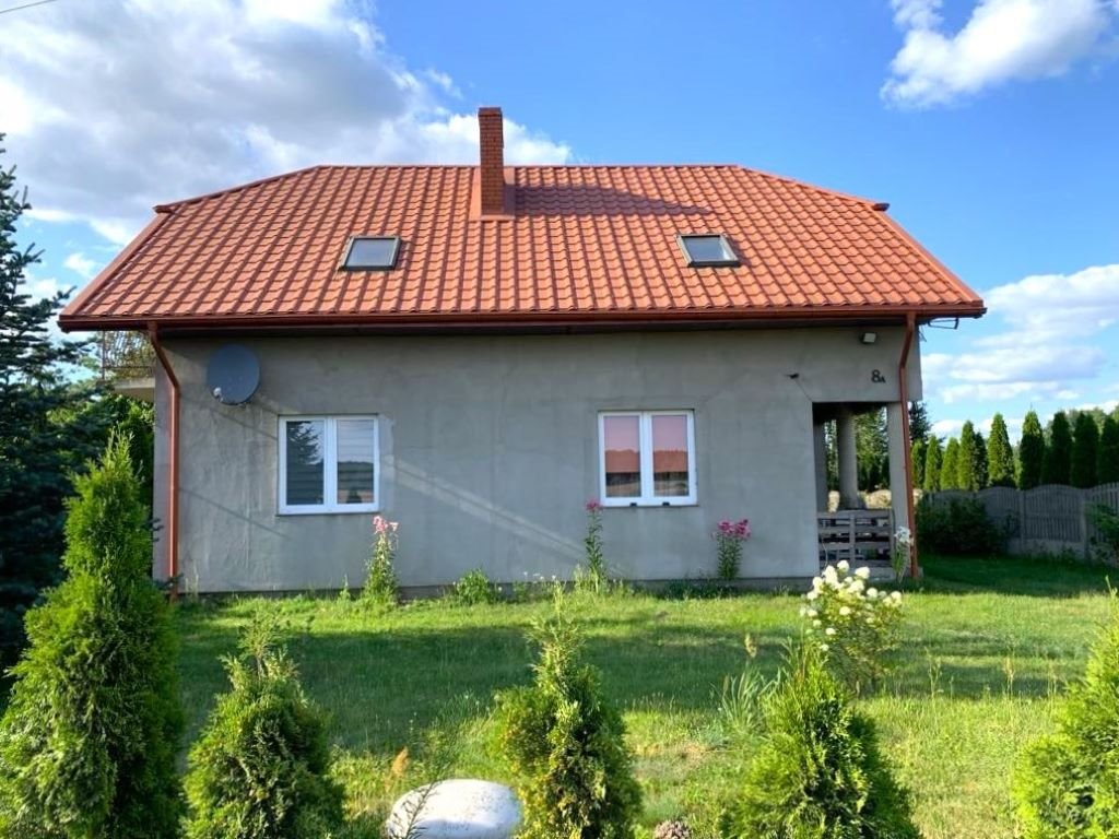 Polecam uroczy dom 150 m² z garażem i tarasem w otoczeniu lasów Mrówna, Mrówna  150m2 Foto 1