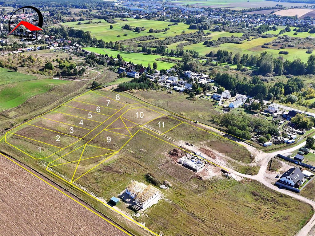 Działka budowlana na sprzedaż Barcin  1 268m2 Foto 2