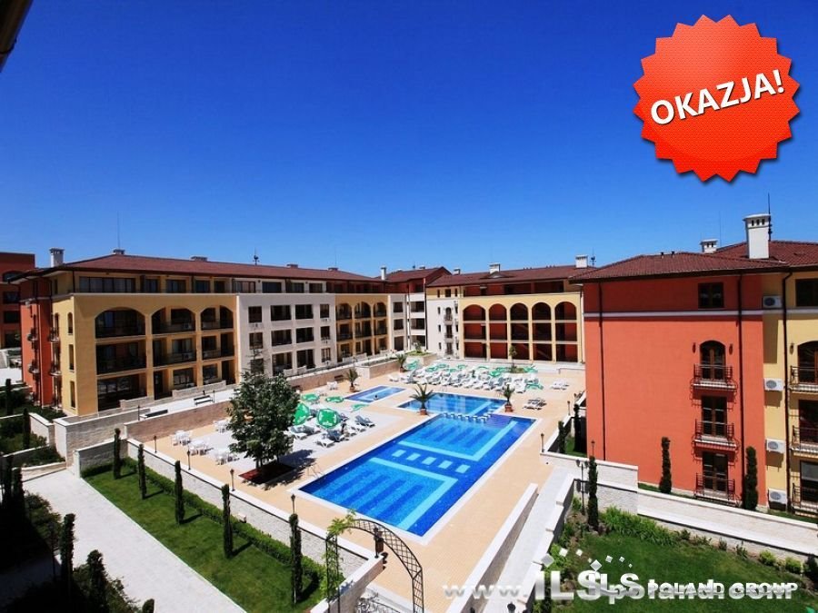 Umeblowane studio z widokiem na morze w luksusowym kompleksie Bułgaria, Obzor, Galeria, Slavianska St.  64m2 Foto 1