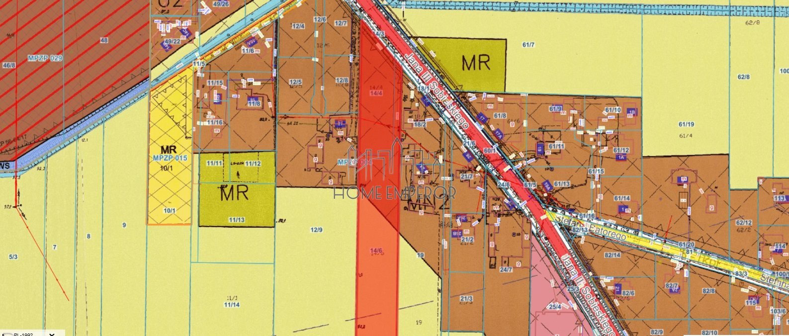 Działka budowlana na sprzedaż Topolin, Jana III Sobieskiego  8 000m2 Foto 1