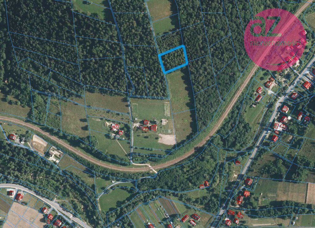 Działka rolna z możliwością budowy, las, zieleń, 29 arów Mszalnica  2 900m2 Foto 1