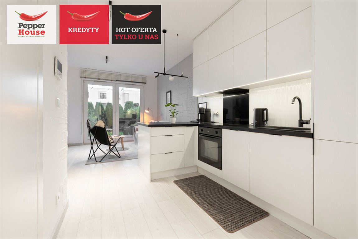 Sprzedam funkcjonalne mieszkanie 26 m² z prywatnym ogródkiem w Gdańsku Gdańsk, Jasień, Konrada Guderskiego  26m2 Foto 1