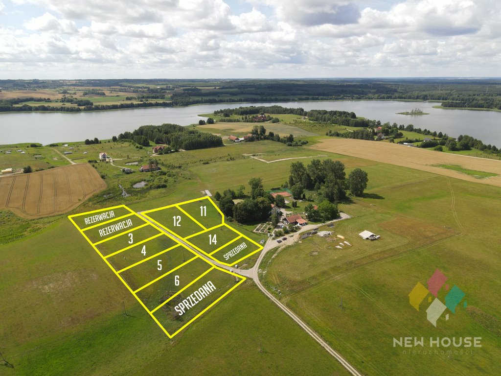 Sprzedam działkę 1472 m² z dostępem do jeziora i warunkami zabudowy Blanki  1 472m2 Foto 1