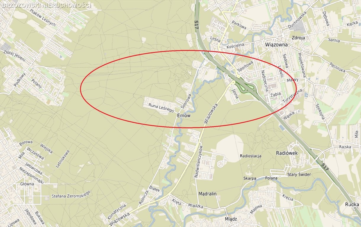 Działka budowlana na sprzedaż Emów  2 300m2 Foto 1