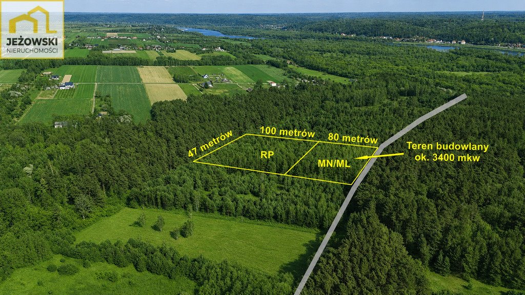 Polecam działkę 8 400 m² pod zabudowę, las, Wisła, Janowiec Oblasy  8 400m2 Foto 1