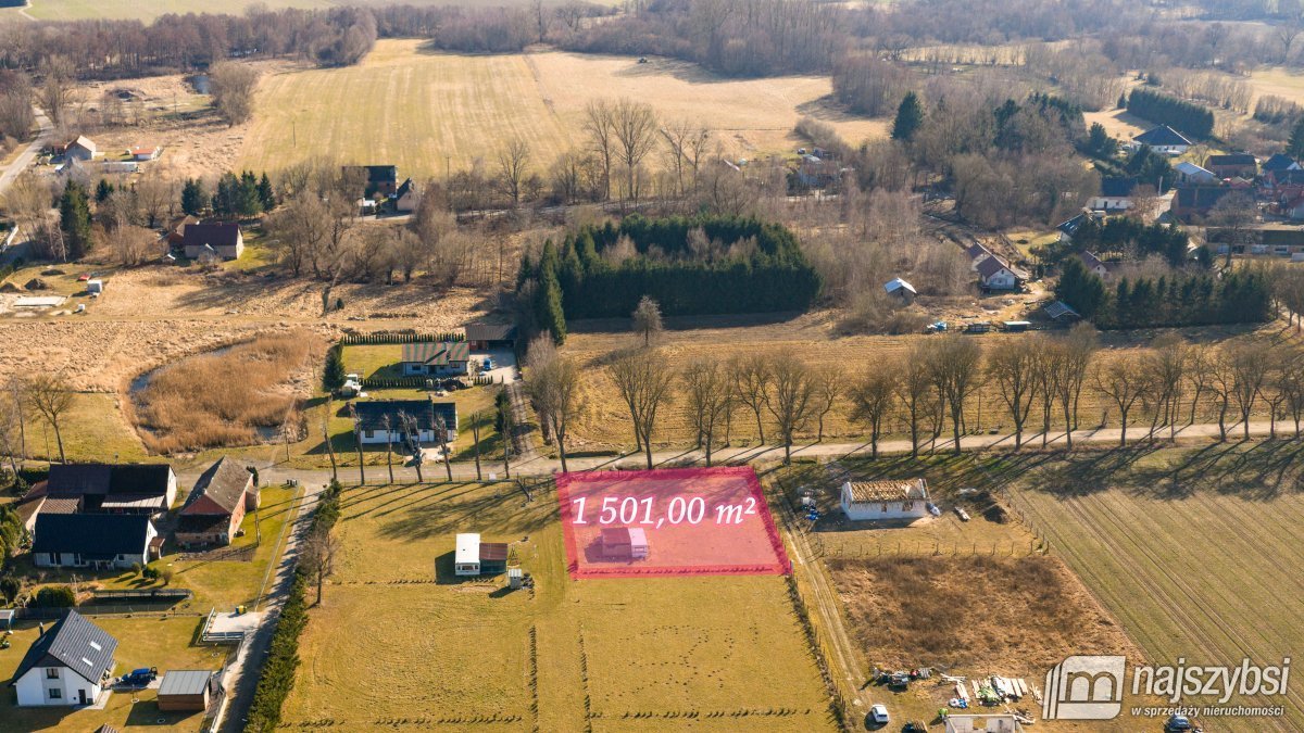 Do sprzedania działka 1501 m² z przyczepą w Jarszewie Jarszewo  1 501m2 Foto 1