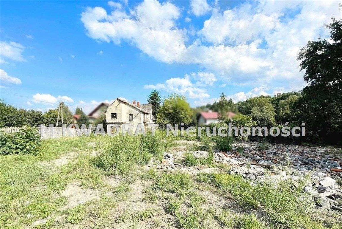Działka 25 arów z domem do remontu w Pietrzykowicach Pietrzykowice  2 500m2 Foto 1