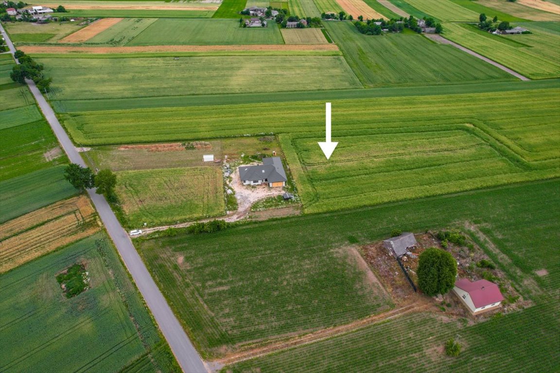 Działka 2251 m2 pod dom jednorodzinny, media, trzecia linia Niedrzwica Duża  2 251m2 Foto 1