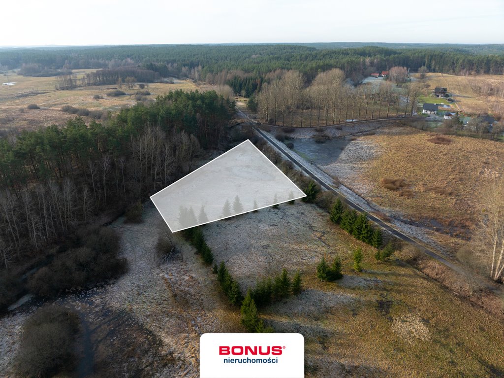 Działka 5029 m² w Cieszynie - dostęp do mediów i jeziora Cieszyno  5 029m2 Foto 1