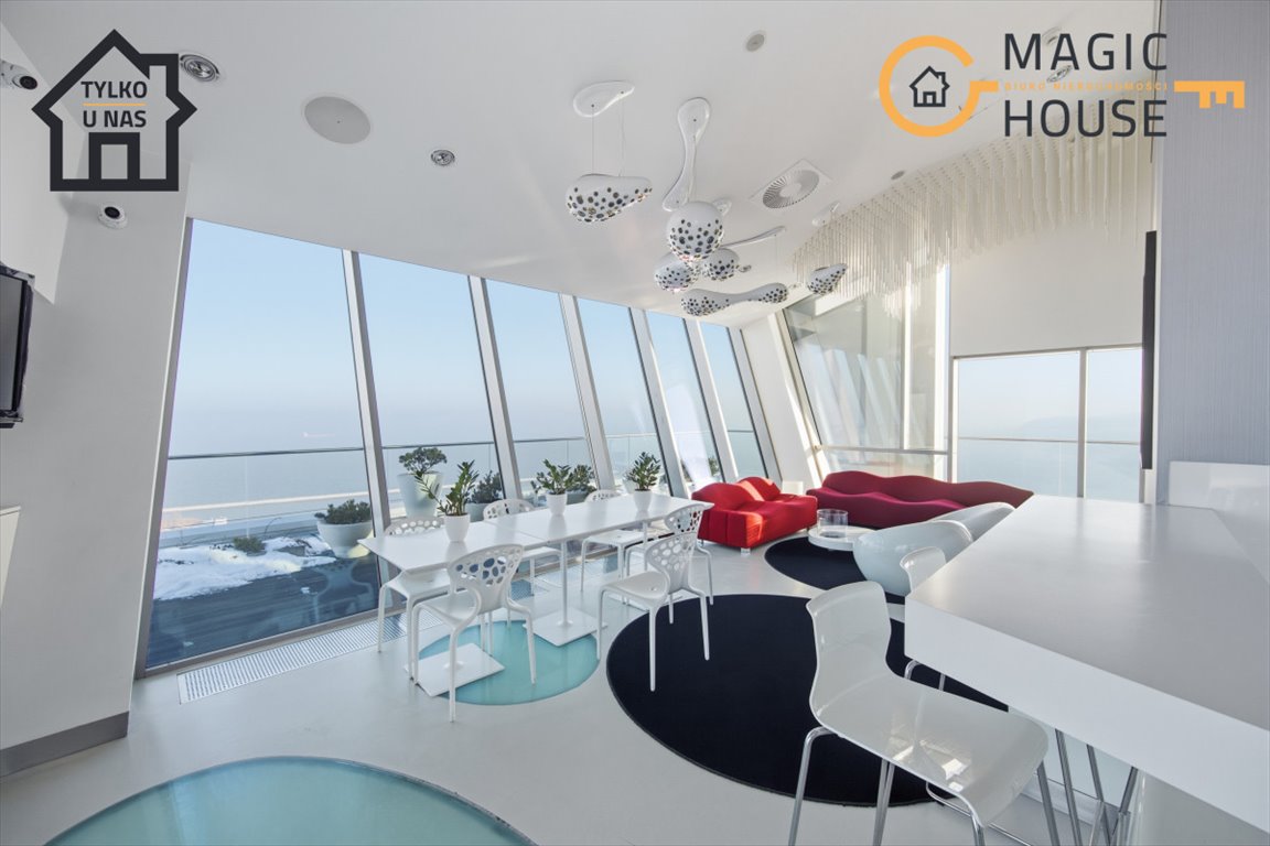Luksusowy apartament z widokiem na morze w Sea Tower Gdynia, Śródmieście, A. Hryniewickiego  90m2 Foto 1