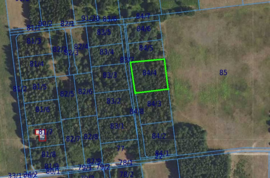 Działka 2288 m² w Powązkach – prywatność i blisko natury Powązki, Przytulna  2 288m2 Foto 1