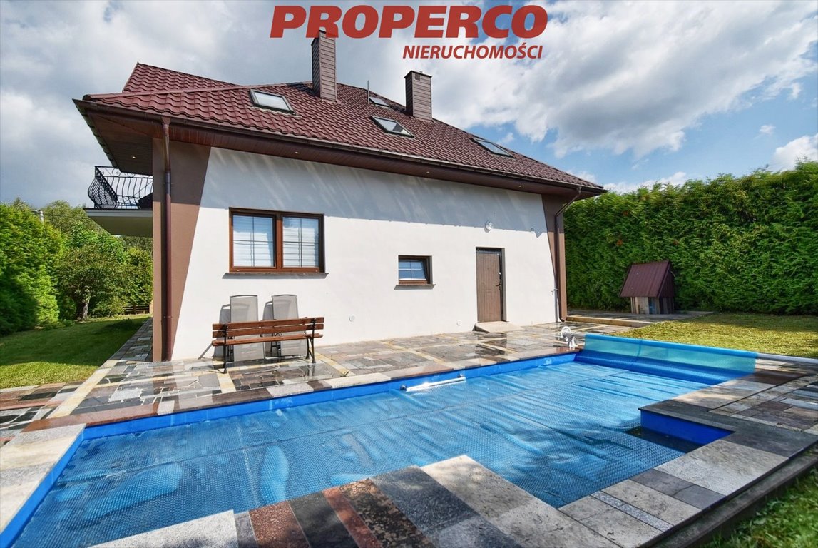 Polecam dom z basenem i garażem 111 m² w Hucie Podłysica Huta Podłysica  134m2 Foto 1