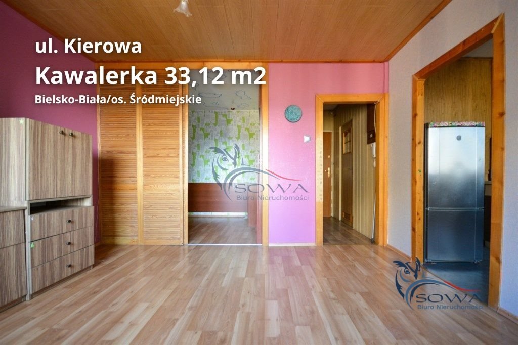 Kawalerka z widokiem, do odświeżenia, centrum Bielska Bielsko-Biała, Biała Śródmieście  33m2 Foto 1