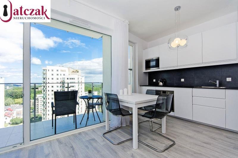 Polecam nowoczesny 48 m² apartament z balkonem i miejscem garażowym Gdańsk, Morena, CENTRAL PARK, RAKOCZEGO FRANCISZKA  48m2 Foto 1