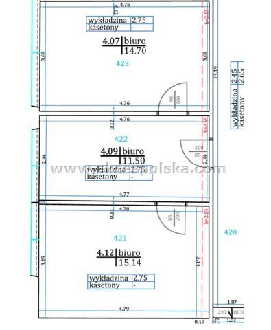 Zapraszam do obejrzenia nowoczesnego biura 41 m² z klimatyzacją Warszawa, Wola, Pańska  41m2 Foto 1