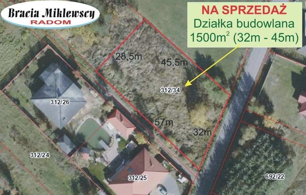 Działka budowlana na sprzedaż Rajec Poduchowny, Rajec Poduchowny  1 500m2 Foto 2