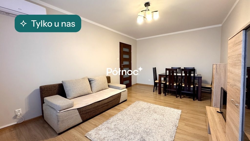 Dwupokojowe mieszkanie z balkonem, pełne wyposażenie, cicha okolica Częstochowa, Wrzosowiak, Adama Bienia  51m2 Foto 1