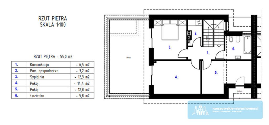 Dom na sprzedaż Rzeszów, Warszawska  130m2 Foto 7