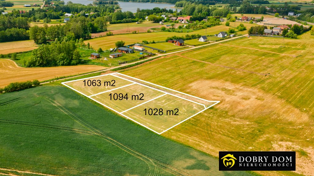 Działki z warunkami zabudowy blisko jeziora - polecam! Barszcze  1 028m2 Foto 1