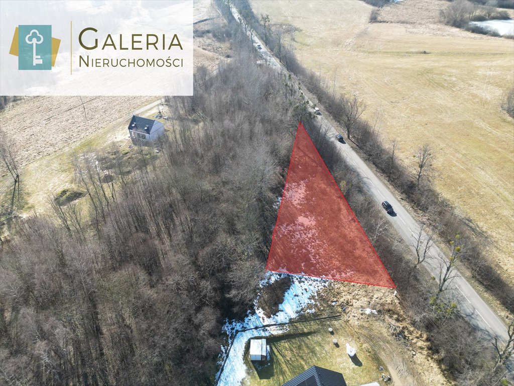 Działka pod dom w otoczeniu natury, 1307 m2, prąd i woda Elbląg, Królewiecka  1 307m2 Foto 1