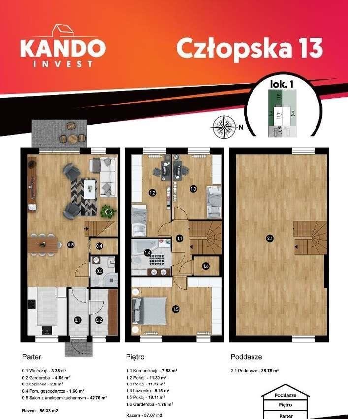 Dom na sprzedaż Poznań, Jeżyce, Smochowice, Łebska 22  148m2 Foto 10