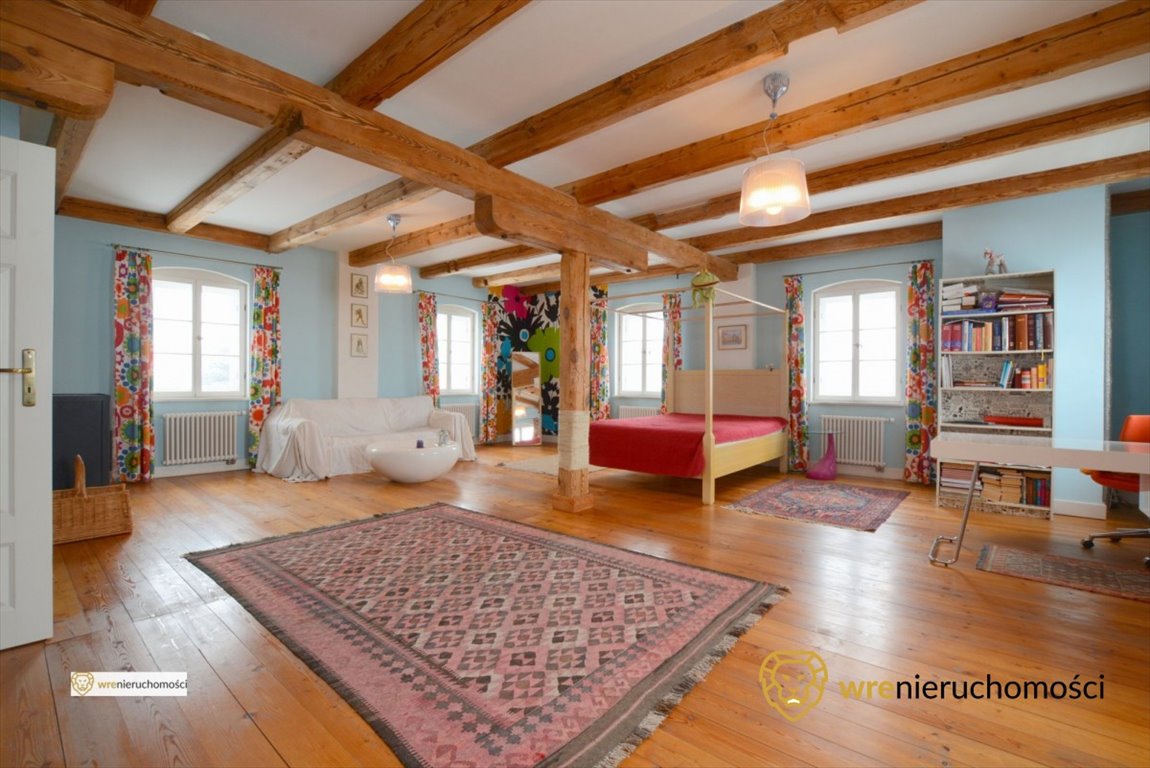 Mieszkanie 233 m² w Prężycach (odrestaurowiony młyn z ogrodem) Prężyce  233m2 Foto 1