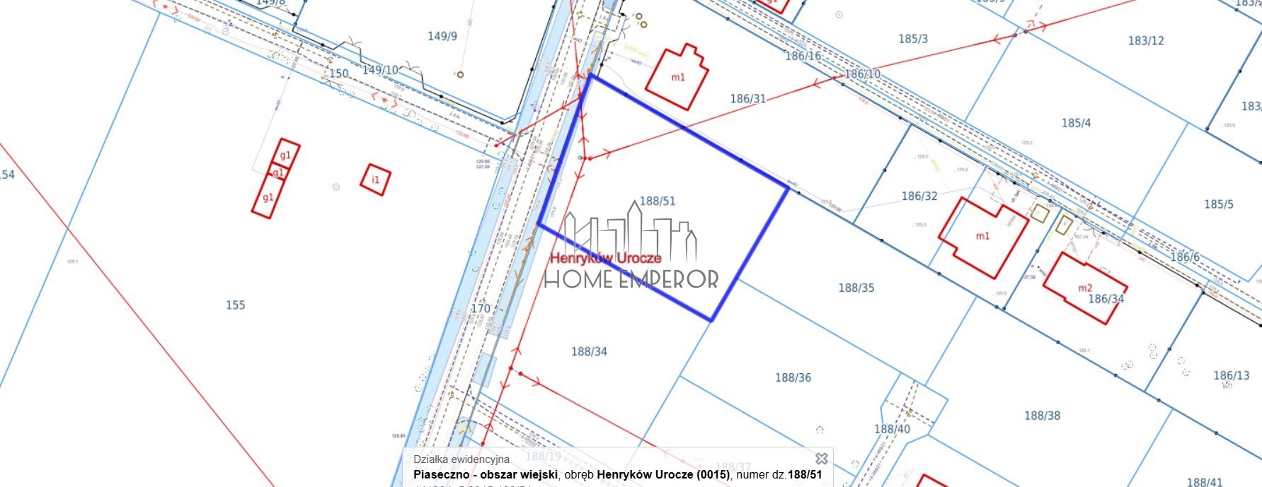 Działka budowlana na sprzedaż Henryków-Urocze, Mokra  1 600m2 Foto 5