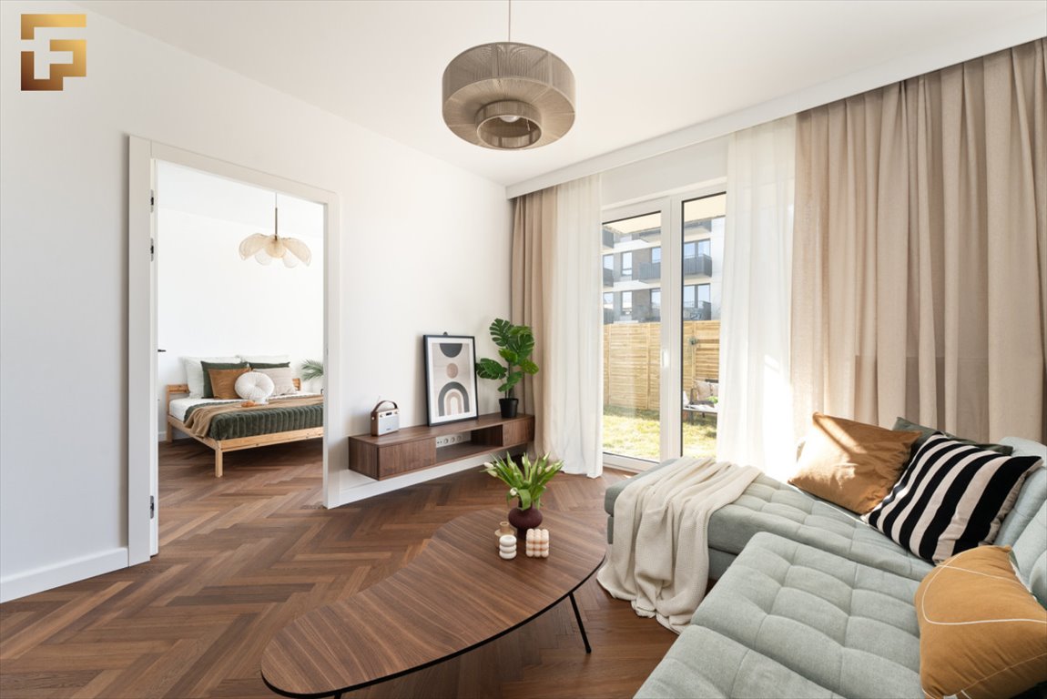 Nowoczesne 2-pokojowe z ogródkiem, garaż, wysoki standard Warszawa, Praga-Południe, Żupnicza  41m2 Foto 1