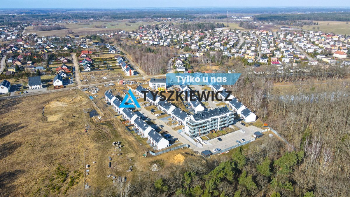 Segment środkowy z poddaszem, 2 łazienki, bezpieczeństwo Starogard Gdański, Osiedle Ostoja Spokoju  83m2 Foto 1