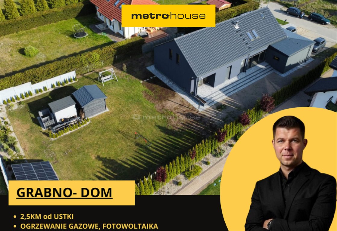 Nowoczesny dom 175 m2 z solarami, garażem i wysokim standardem Grabno, Makowa  175m2 Foto 1