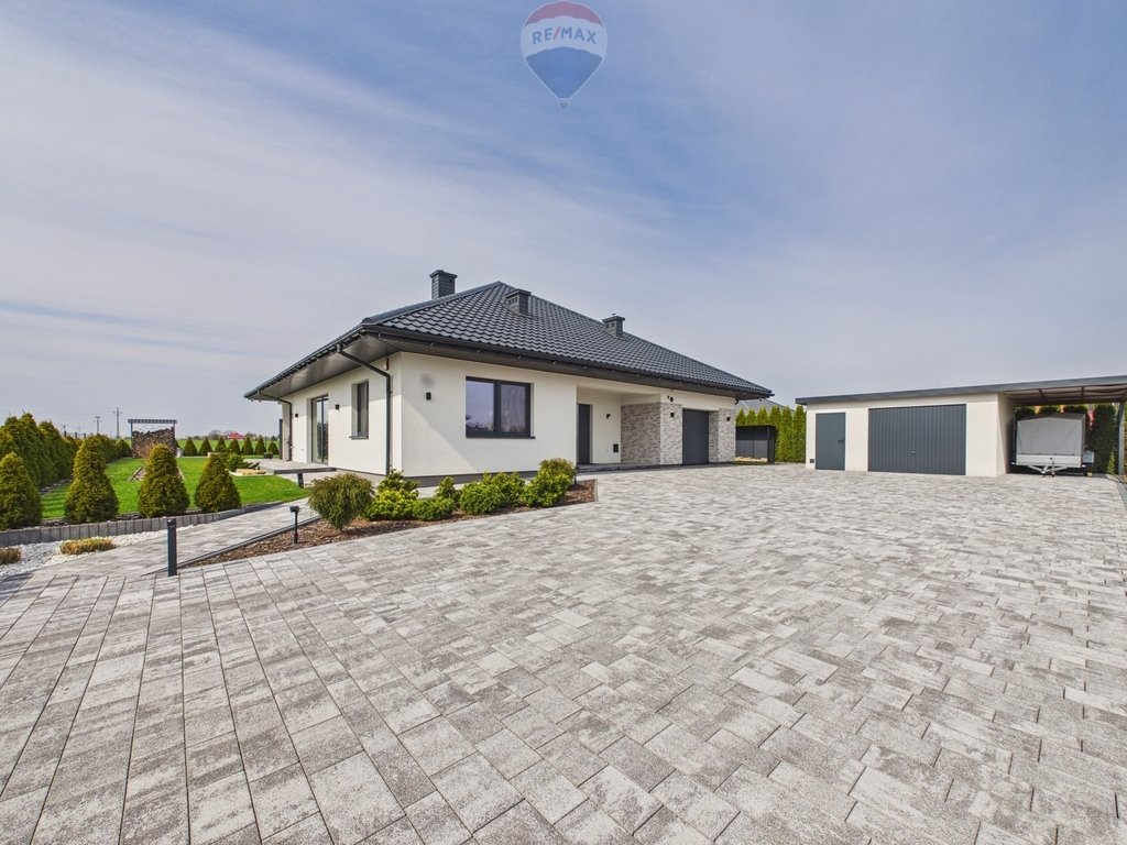 Wyjątkowy dom 2020 z pełnym wyposażeniem, taras i kominek Ludwin-Kolonia  140m2 Foto 1