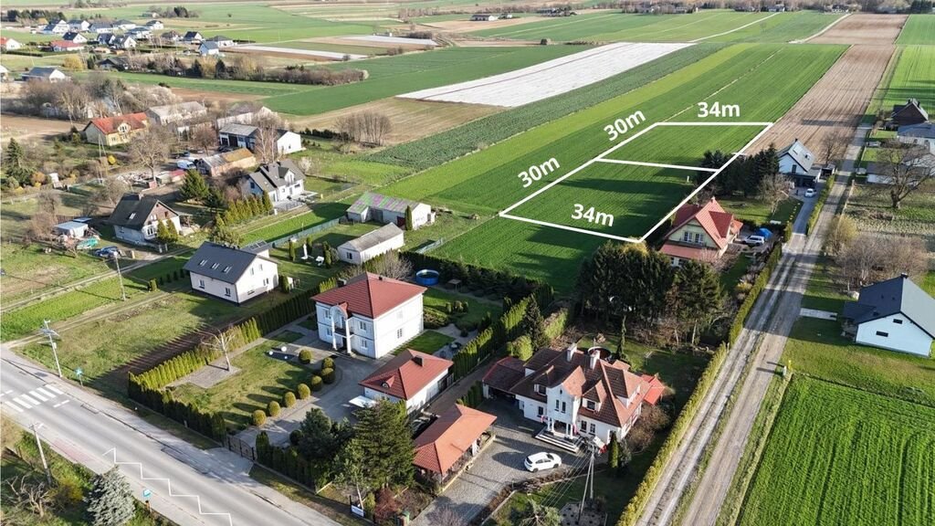 Działka budowlana na sprzedaż Niemce  1 000m2 Foto 1