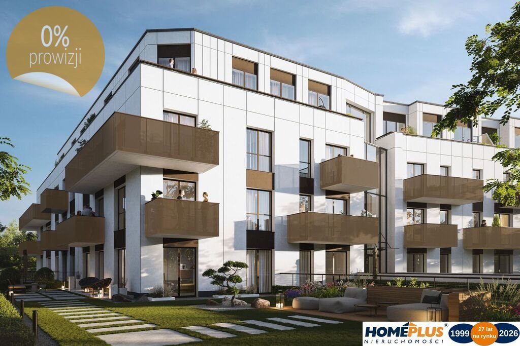 Nowoczesny apartament 70,58 m² z balkonem w Wilanowie polecam Warszawa, Wilanów, Zdrowa  71m2 Foto 1
