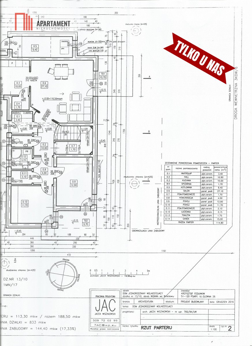 Dom na sprzedaż Wrocław, Widawa  190m2 Foto 17