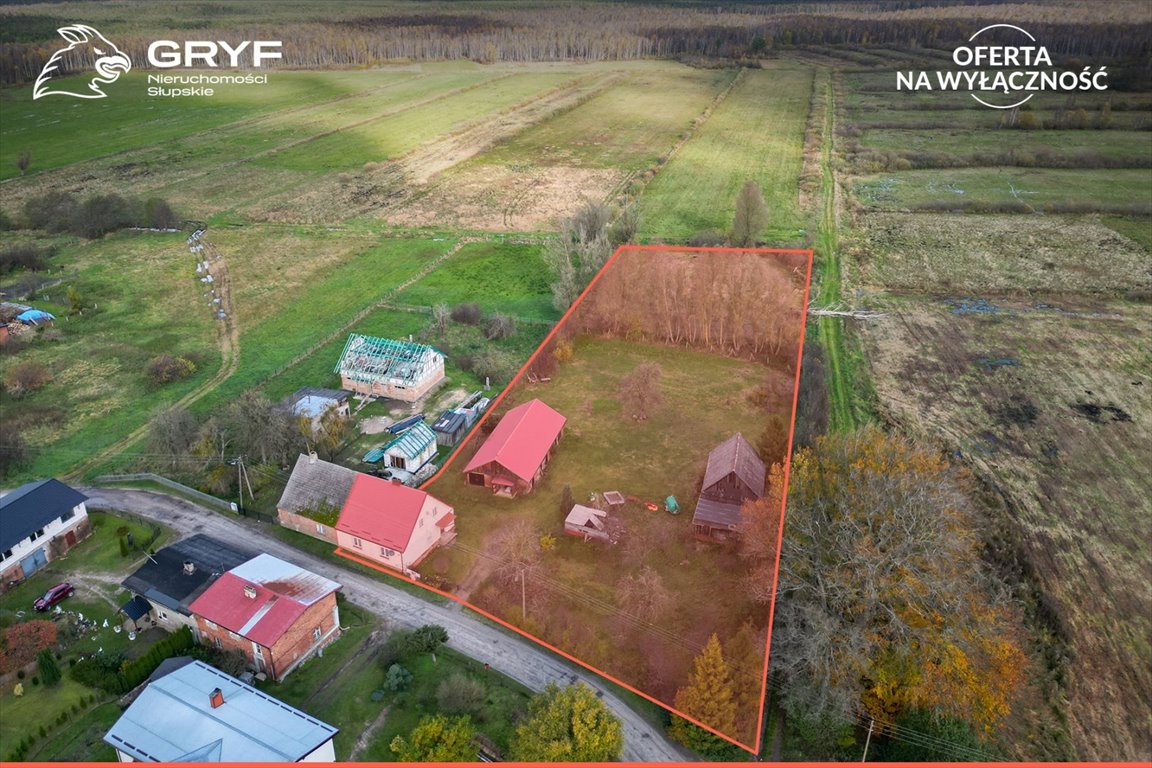 Dom z potencjałem na dużej działce 7600 m2 w Rzuski Las Rzuski Las, Rzuski Las  80m2 Foto 1