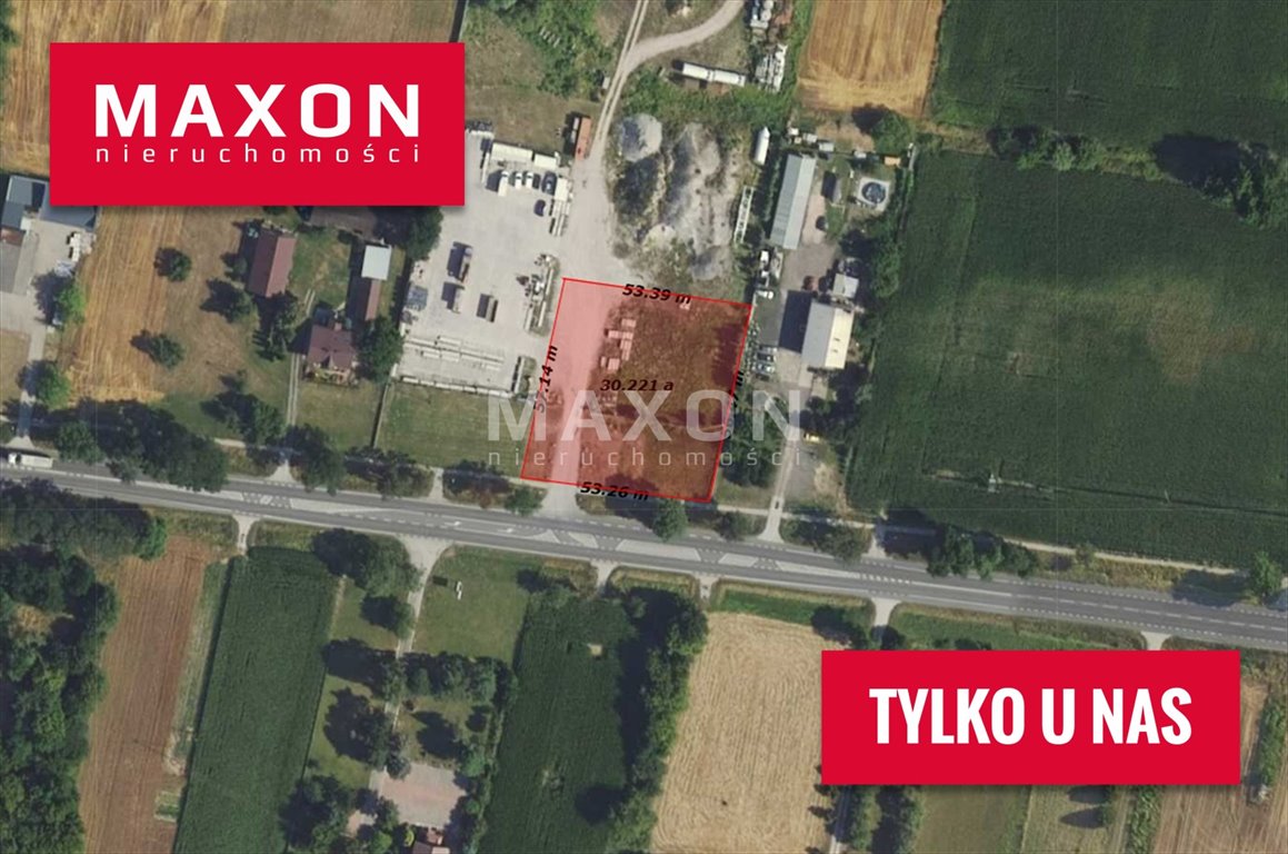 Działka 3 000 m² przy drodze krajowej nr 92, rozbudowa do 6 ha Chrzczany  3 000m2 Foto 1
