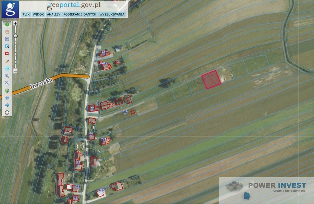 Działka 806 m² w Szczurowej z mediami i planem zagospodarowania Szczurowa  806m2 Foto 1
