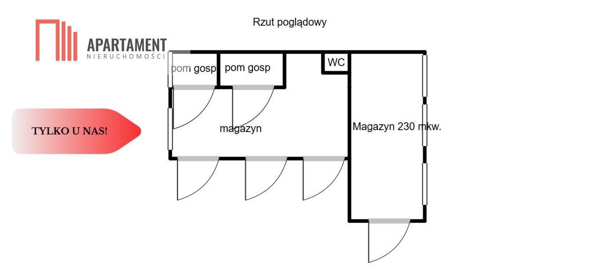 Lokal użytkowy na wynajem Barcin-Wieś  603m2 Foto 10