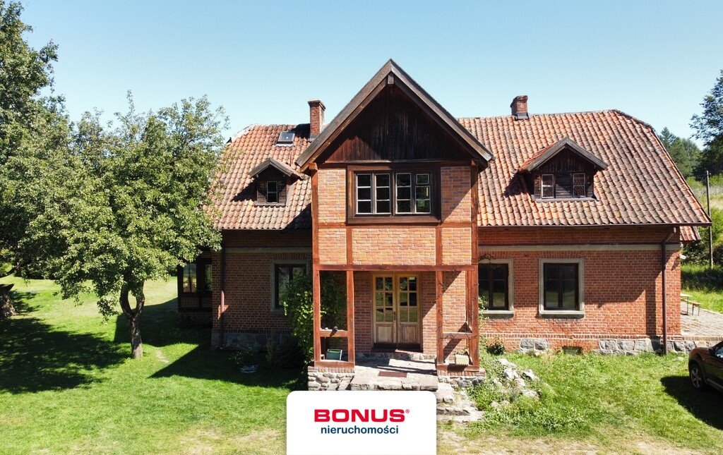 Dom na dużej działce z stodołą i oborą, blisko jeziora Kręsk  327m2 Foto 1