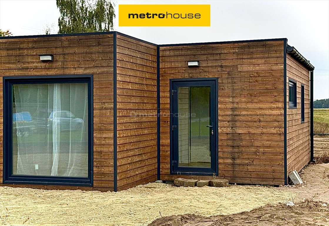 Nowoczesny dom modułowy 54 m² na dużej działce 1025 m² Wandzin  1 025m2 Foto 1