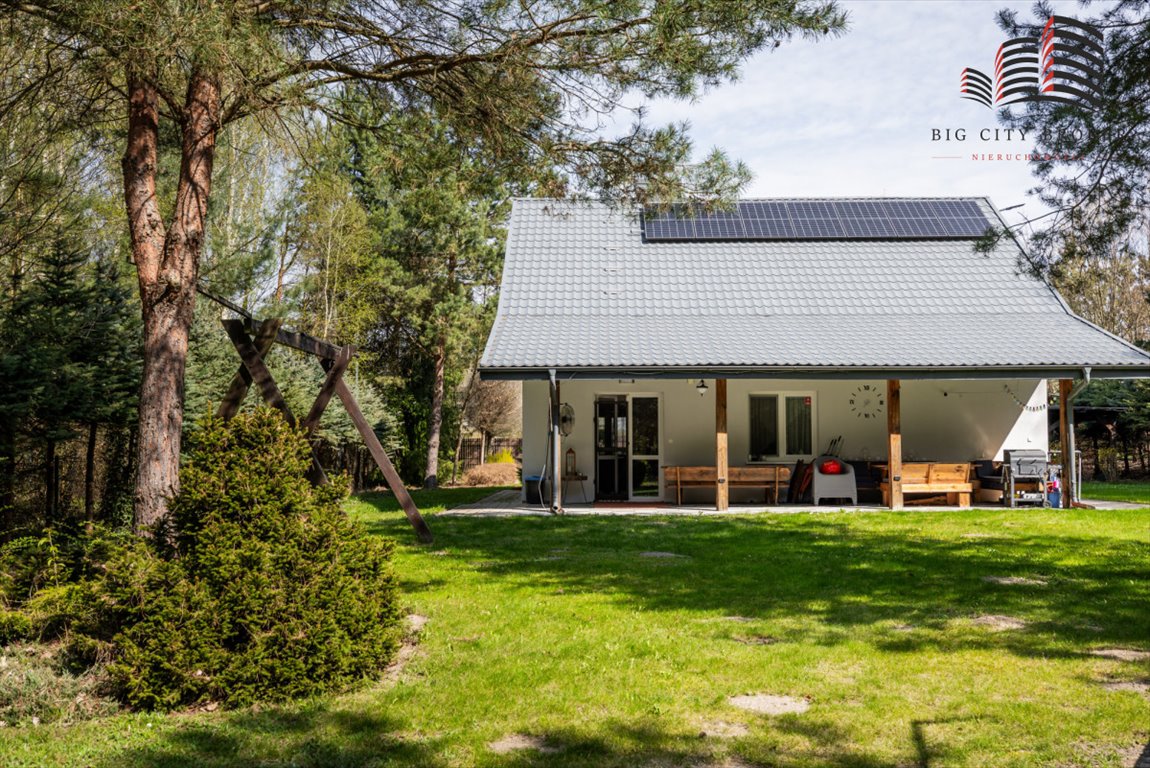 Dom nad jeziorem z 4 sypialniami i kominkiem Rogóźno  180m2 Foto 1