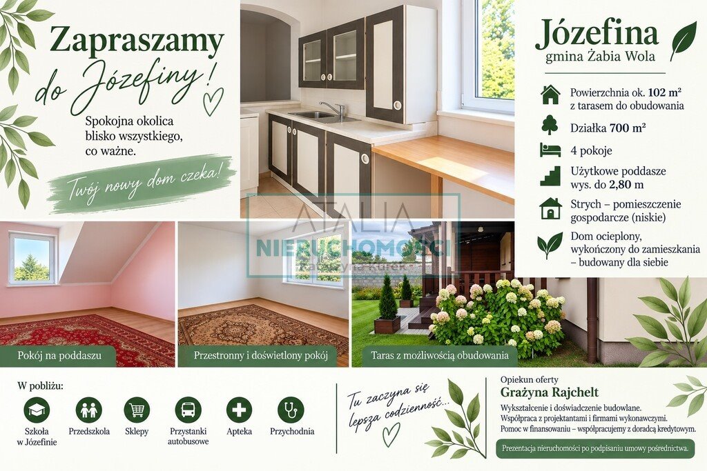 Do sprzedania dom 87 m² z tarasem w Józefinie Józefina  87m2 Foto 1