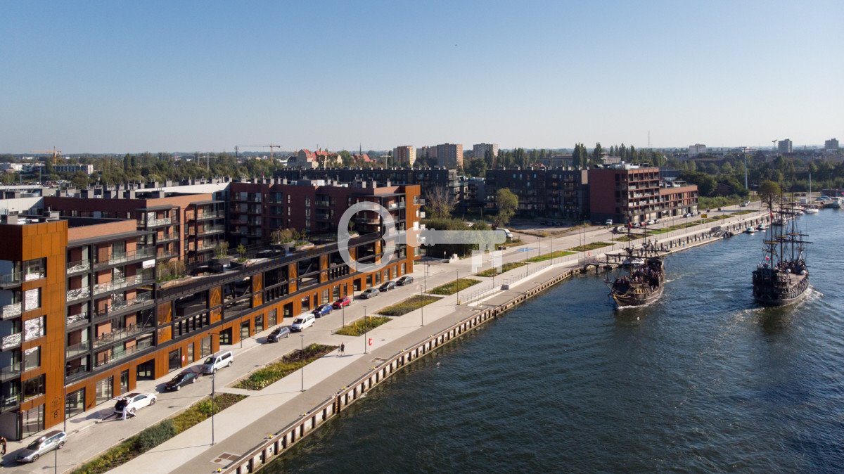 Polecam 3-pokojowy apartament 79,5 m² z dużymi balkonami i widokiem na Motławę Gdańsk, Sienna Grobla, Sienna Grobla  80m2 Foto 1