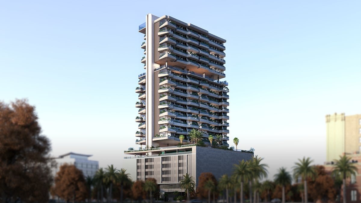 Nowoczesny 38 m² apartament z basenem i inteligentnym domem Zjednoczone Emiraty Arabskie, Jumeirah Village Circle, Jumeirah Village Circle, Jumeirah Village Circle,  38m2 Foto 1