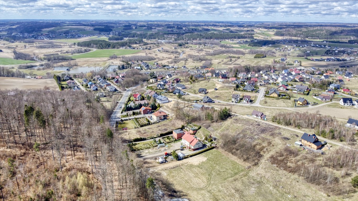 Działka 1362 m² z lasem i mediami - Somonino polecam Somonino, Wolności  1 365m2 Foto 1