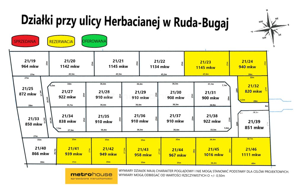 Działka inna na sprzedaż Ruda-Bugaj, Herbaciana  964m2 Foto 6