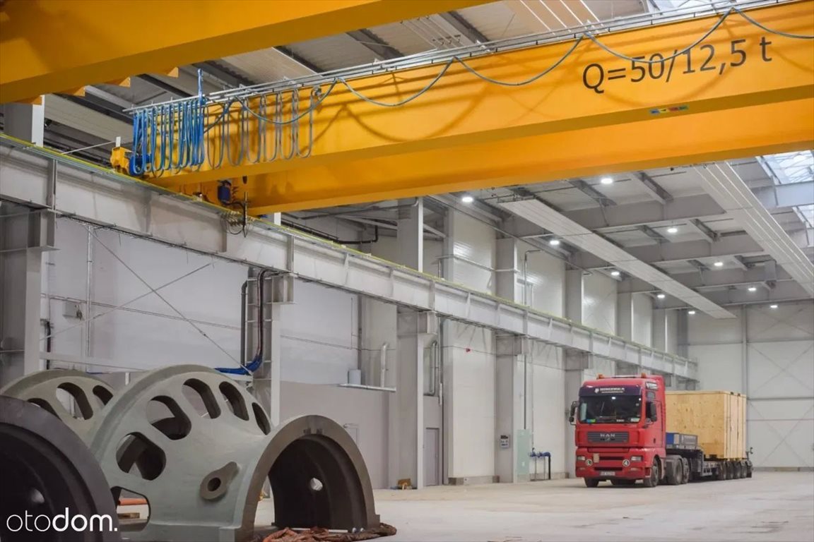 Wynajmę magazyn 500 m² z suwnicami, bramami i monitoringiem Elbląg, Malborska  500m2 Foto 1