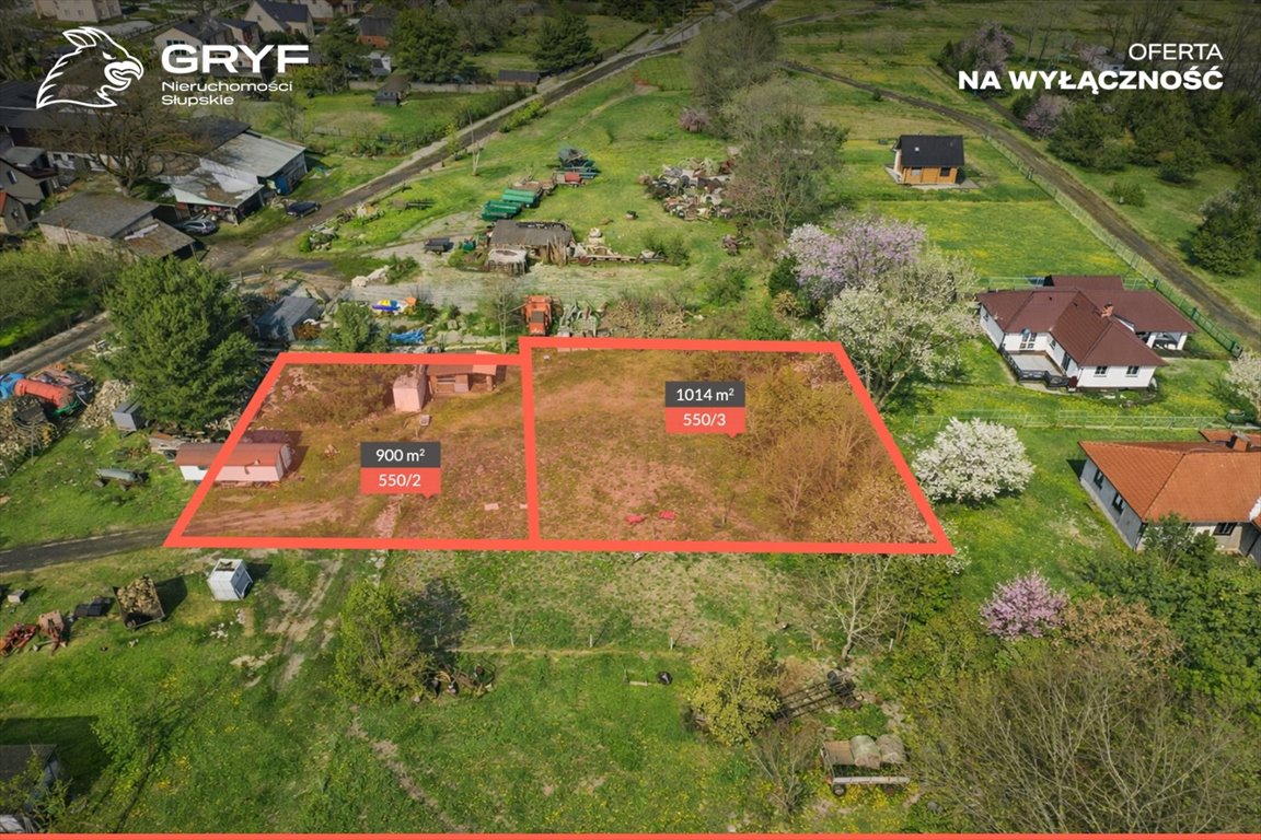 Działki budowlane w Smołdzinie z mediami i warunkami zabudowy Smołdzino, Jeziorna  900m2 Foto 1