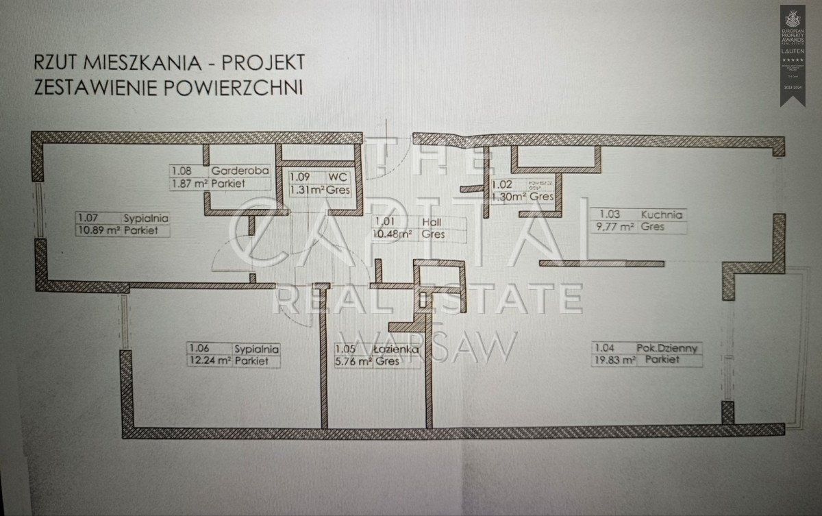 Mieszkanie trzypokojowe na sprzedaż Warszawa, Wola, św. Stanisława  76m2 Foto 2