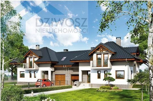 Dom bliźniak 131 m² z ogrodem, gotowy do wykończenia Piszkawa  131m2 Foto 1